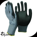 SRSAFETY super Qualität Anti-Cut Arbeit PU Handschuhe Schnitt Ebene 5